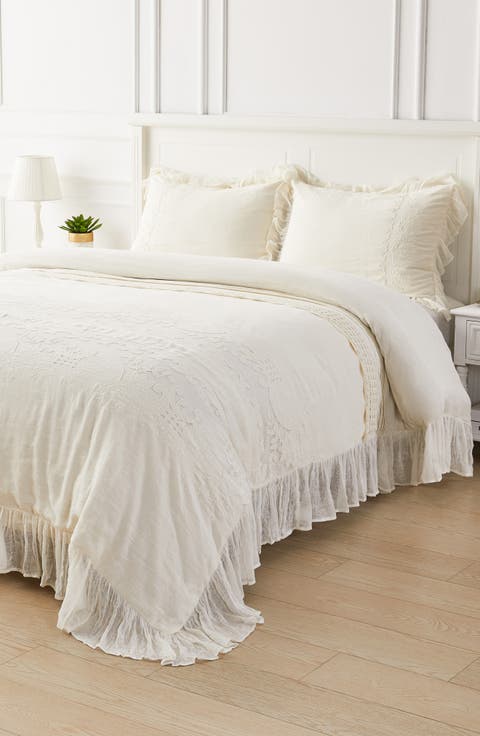 Tabitha Linen Duvet 3-Piece Set