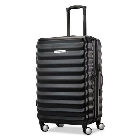 Element Hardside Expandable 24" Medium Checked Spinner Luggage