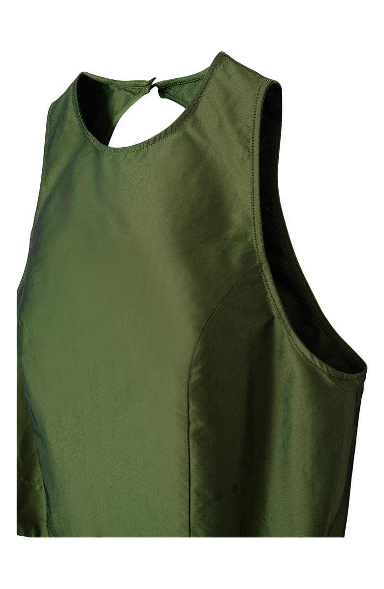 Damson Madder Constance Open Back Top, Alternate, color, Olive