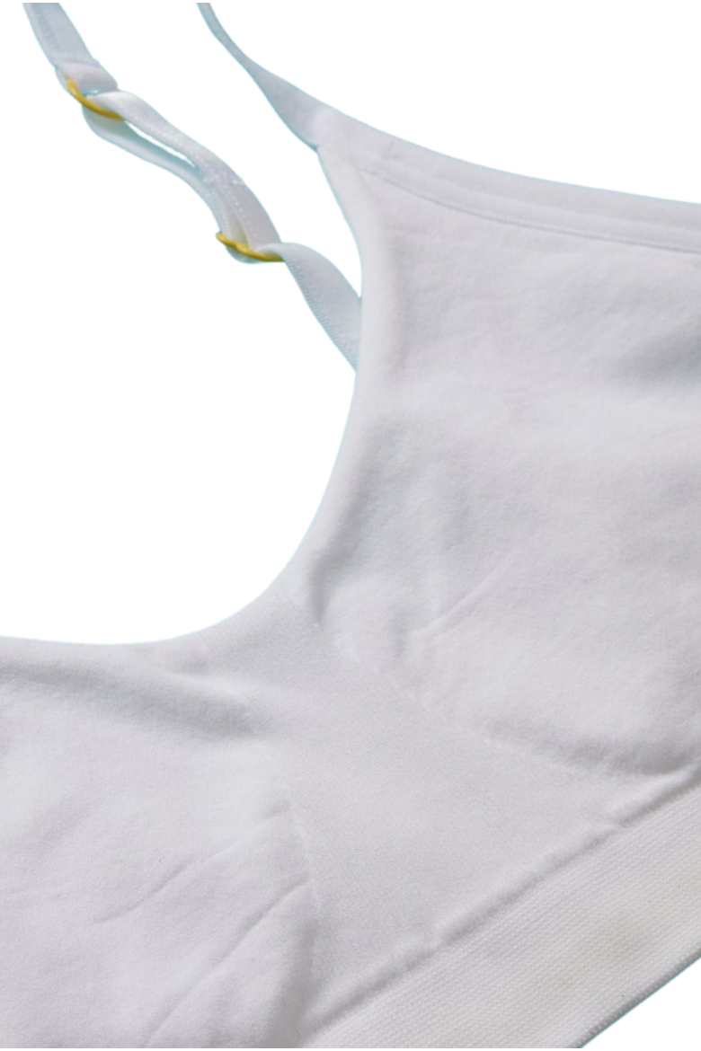 Tulip Seamless Bra, Alternate, color, Snowflake