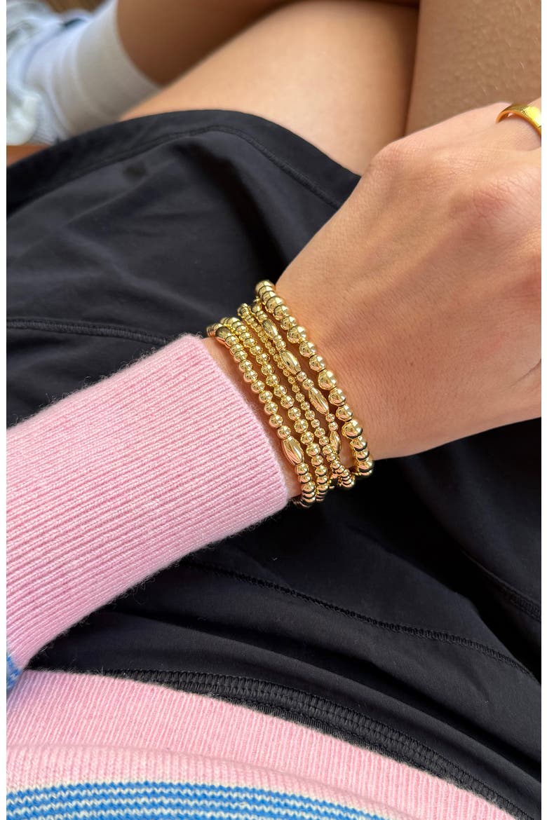 Pisa Bracelet Set, Alternate, color, GOLD