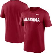 Nike Men's Nike Crimson Alabama Crimson Tide Primetime Legend Wordmark T-Shirt