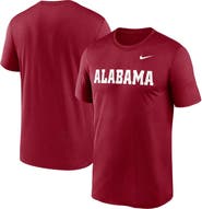 Nike Men's Nike Crimson Alabama Crimson Tide Primetime Legend Wordmark T-Shirt