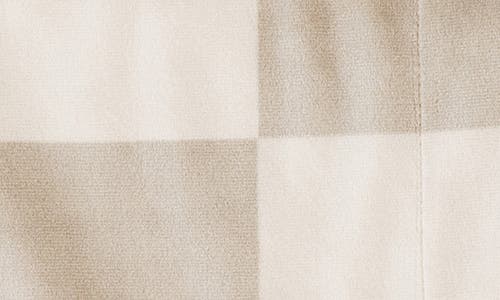 Saranoni Minky Stretch Blanket In Neutral