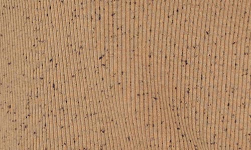 Nzt By Nic+zoe Long Sleeve Rib Polo In Brown