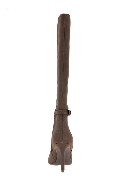 Bcbgeneration Abbin Belt Shaft Tall Boot In Brown