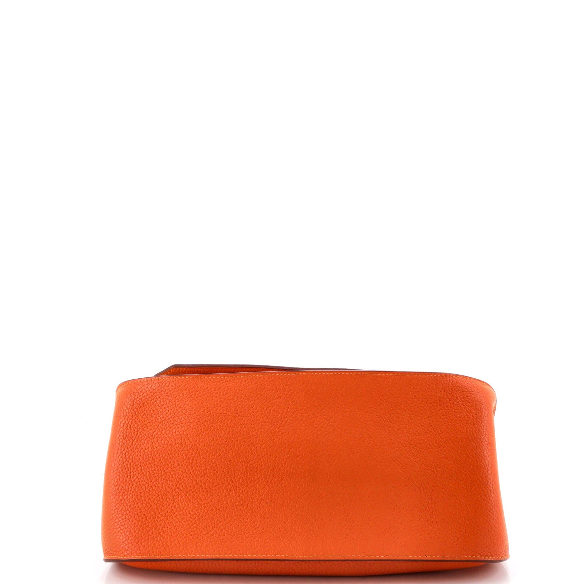 Pre-Owned Hermes Verso Jypsiere Bag Clemence 34, Alternate, color, Orange H/Mangue