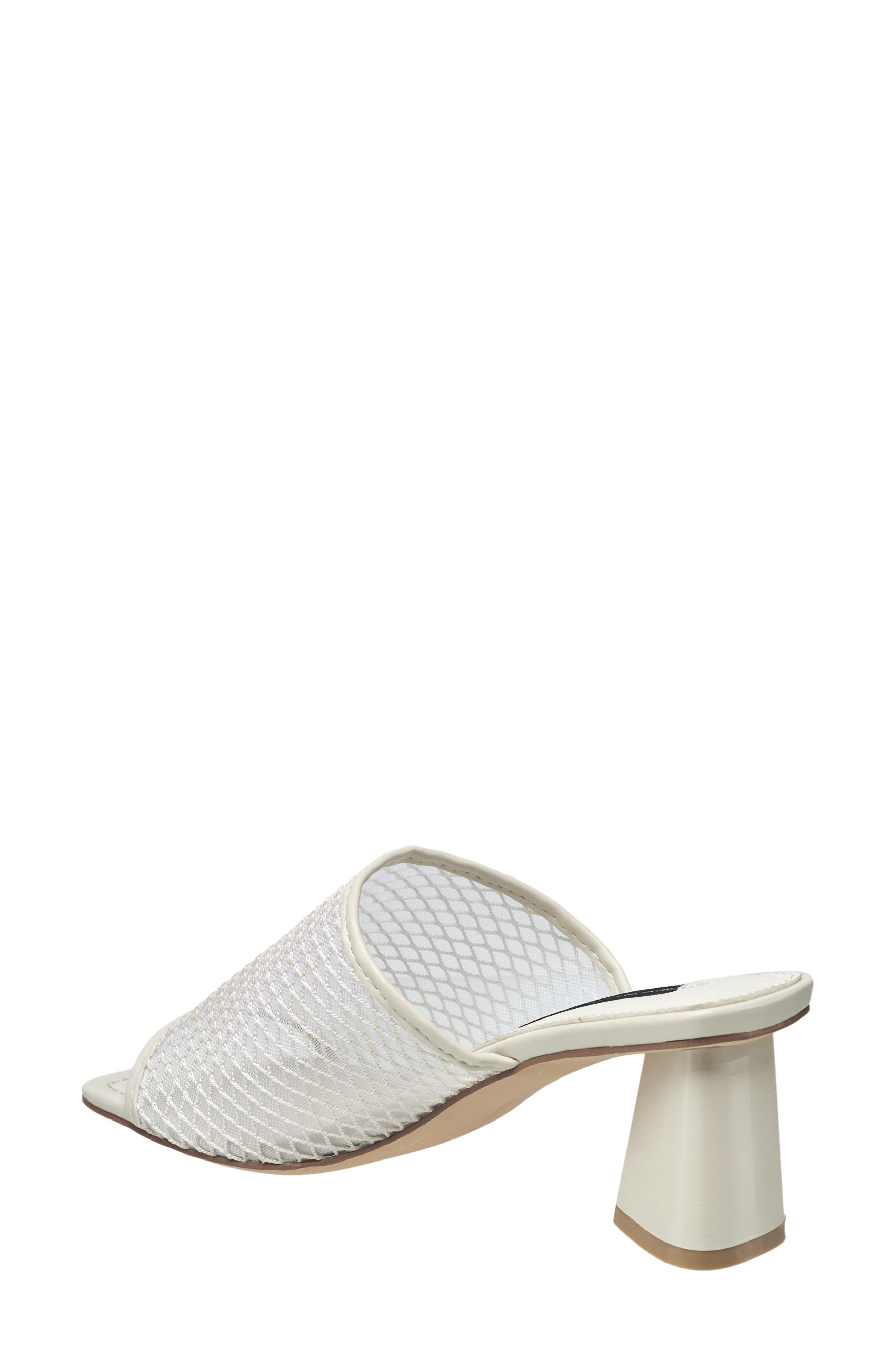 Sevra Mesh Slide Sandal, Alternate, color, WHITE