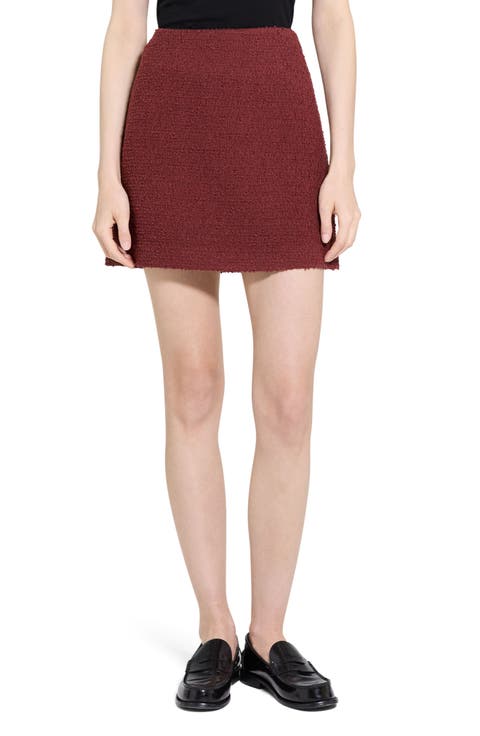 Tweed Miniskirt