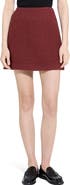 Theory Tweed Miniskirt