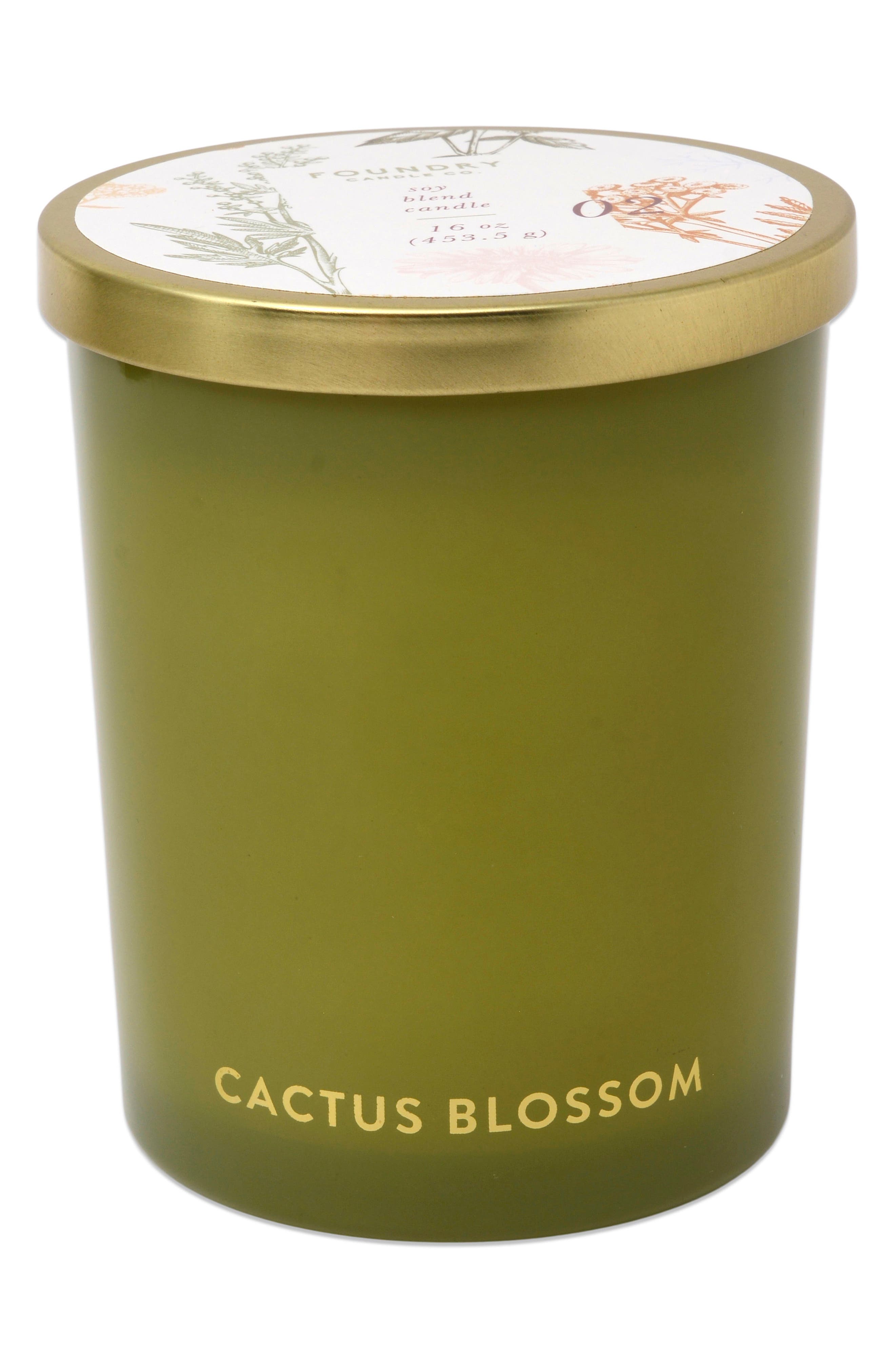 Foundry Candle Co. Tinted Glass Scented Candle