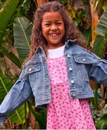 Lands' End Girls Denim Jacket