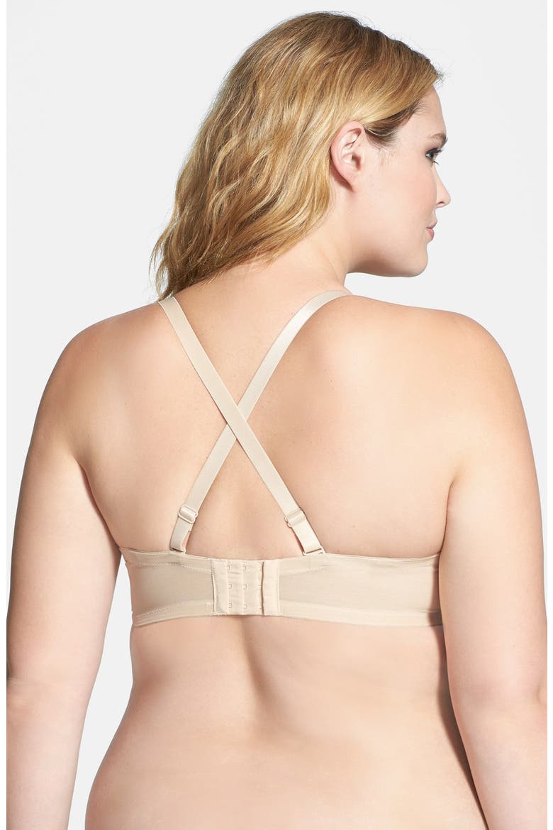 Molded Underwire Convertible Strapless Bra, Alternate, color, NUDE