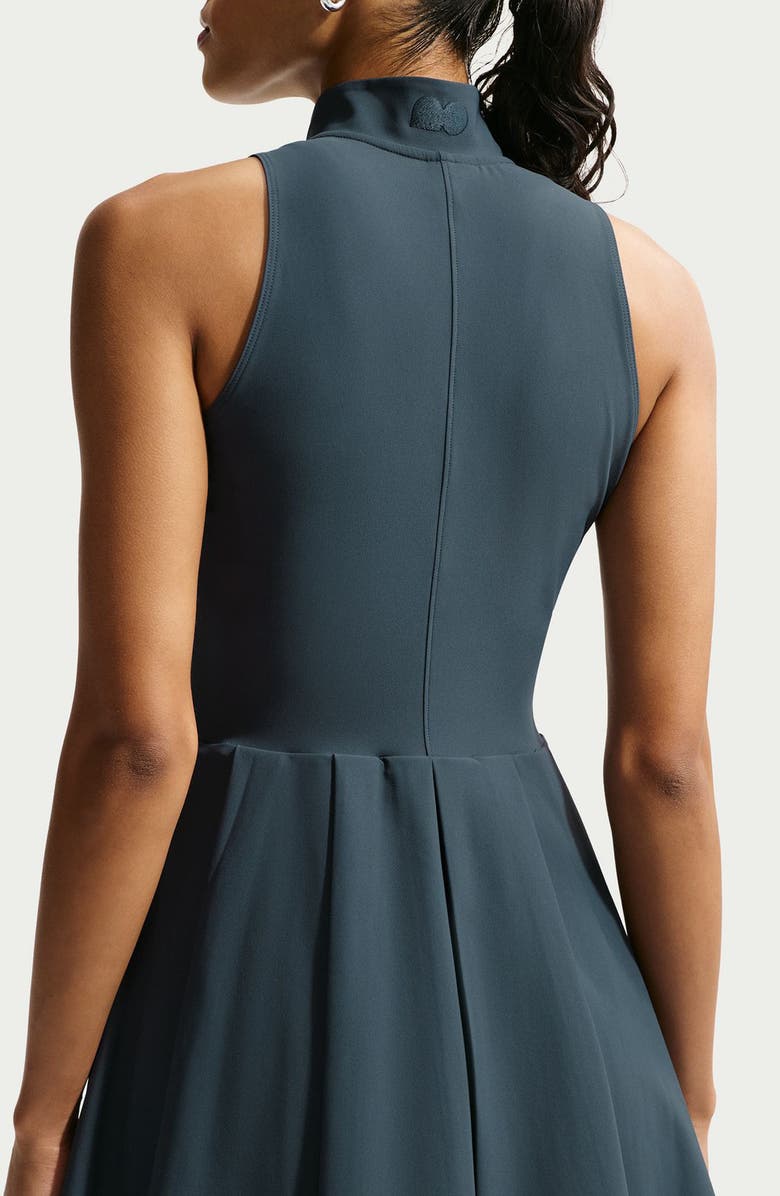 Nike Naomi Osaka Tight Layered Dress, Alternate, color, Armory Navy/ Phantom