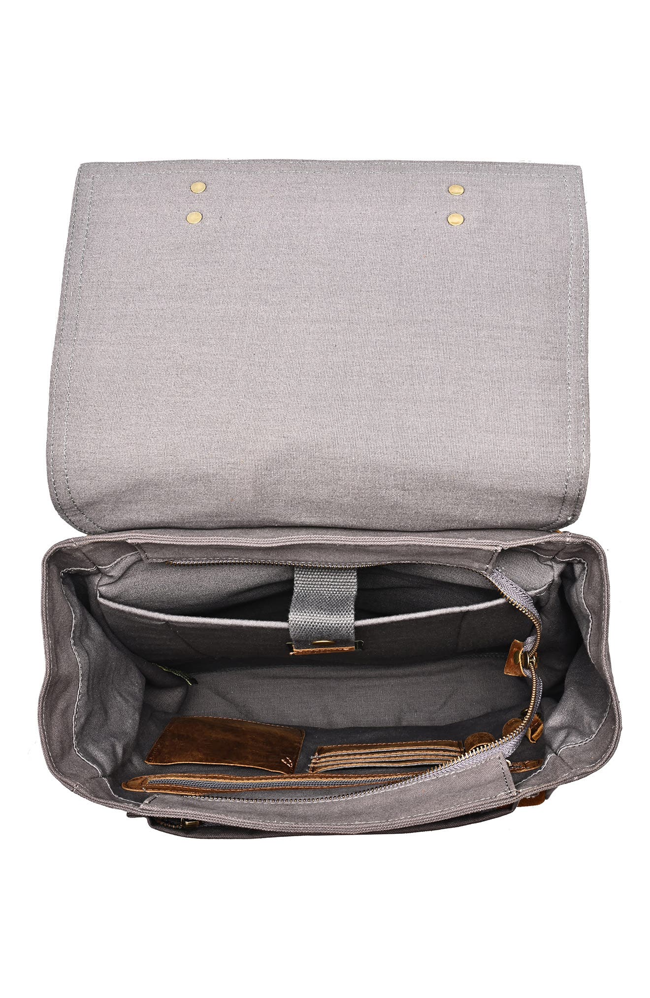 THE SAME DIRECTION Valley Oak Canvas Backpack, Alternate, color, 