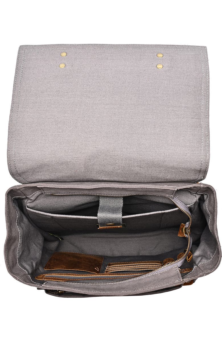 THE SAME DIRECTION Valley Oak Canvas Backpack, Alternate, color,