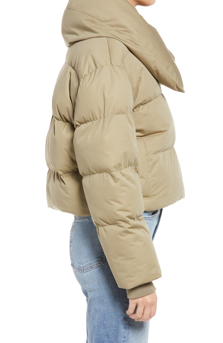 Avec Les Filles Crop Puffer Coat, Alternate, color,