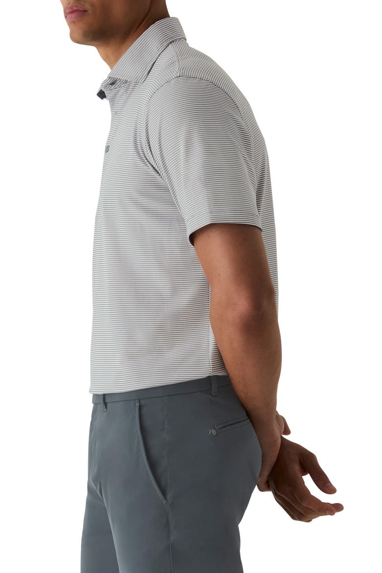 Saranac Stripe Performance Golf Polo, Alternate, color, SHADOW/ ARCTIC