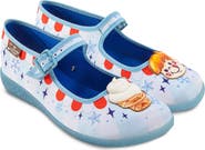 Hot Chocolate Design Frost Swirl Women's Mary Jane Flats