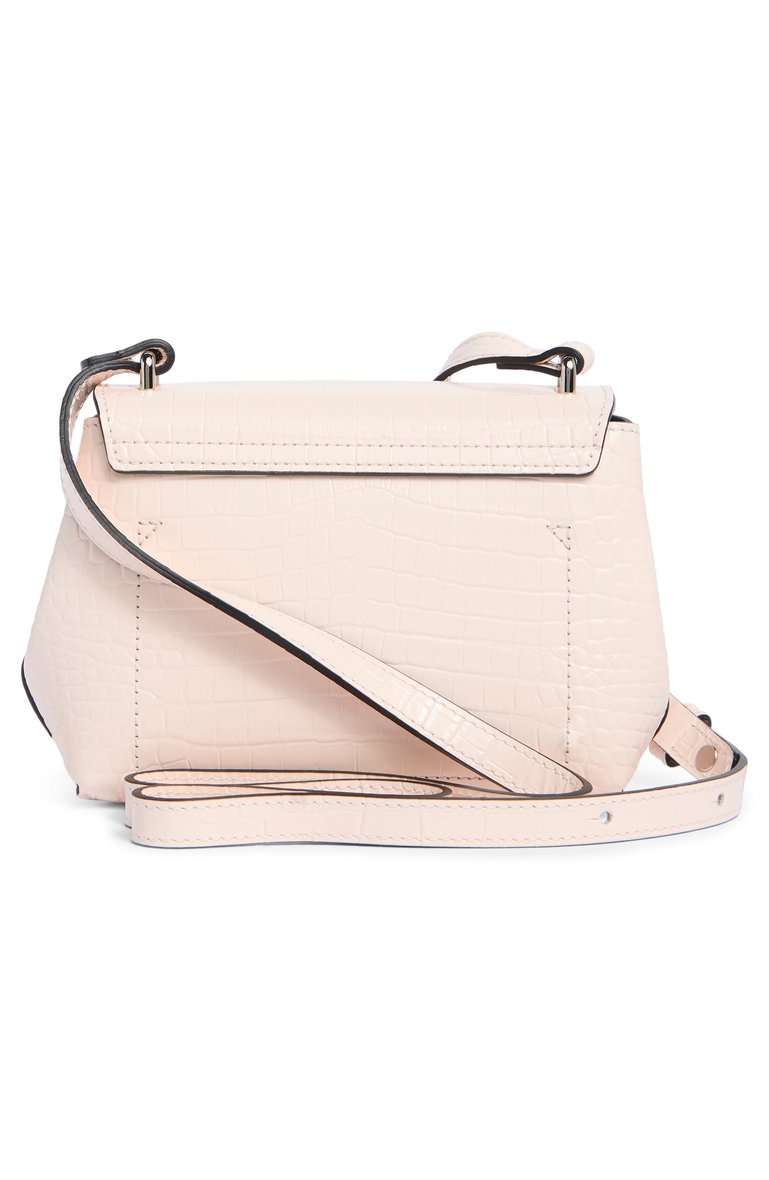 Longchamp Le Roseau Crossbody Bag, Alternate, color, Powder Pink