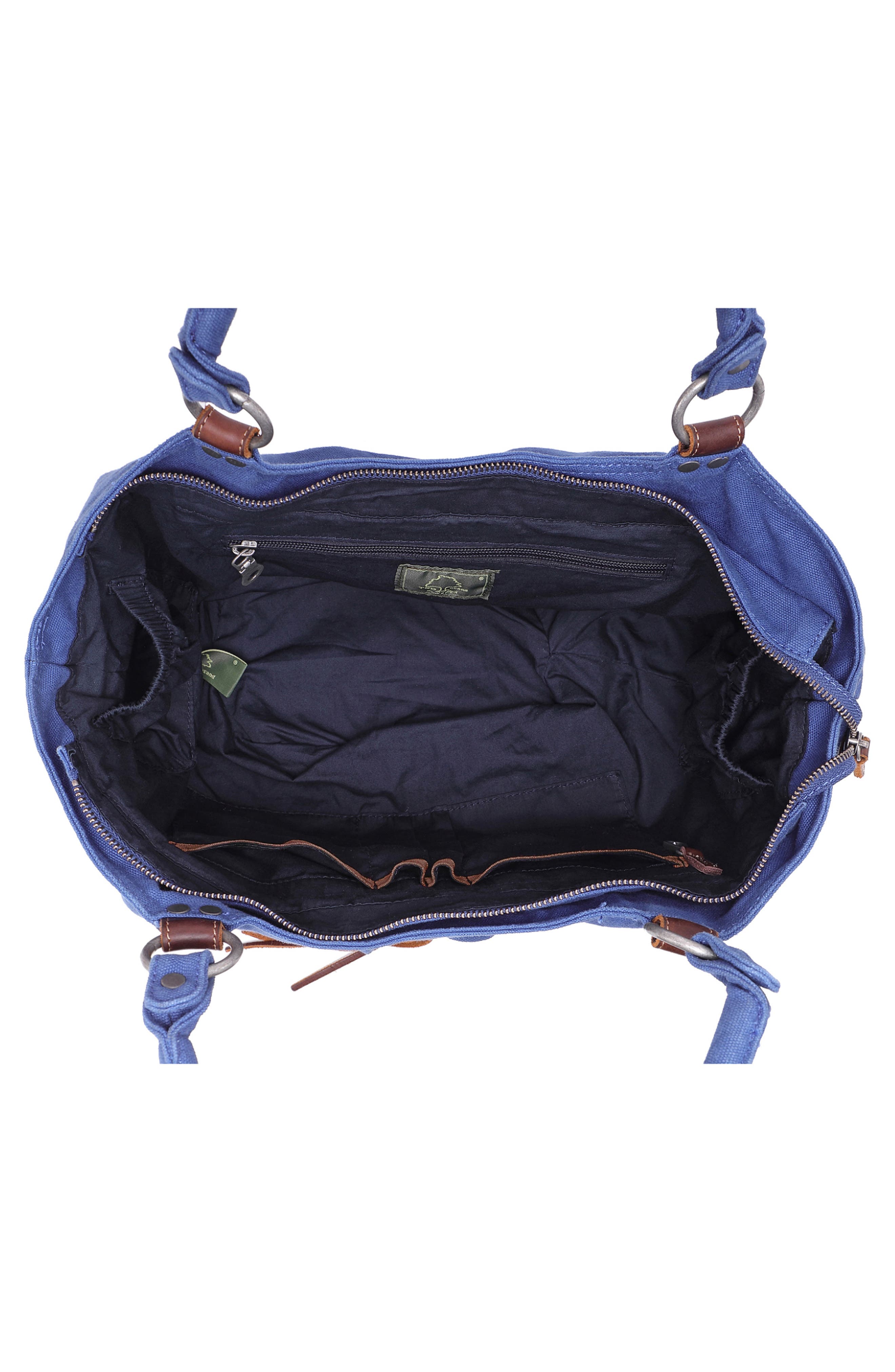 Bold Lotus Hobo, Alternate, color, NAVY