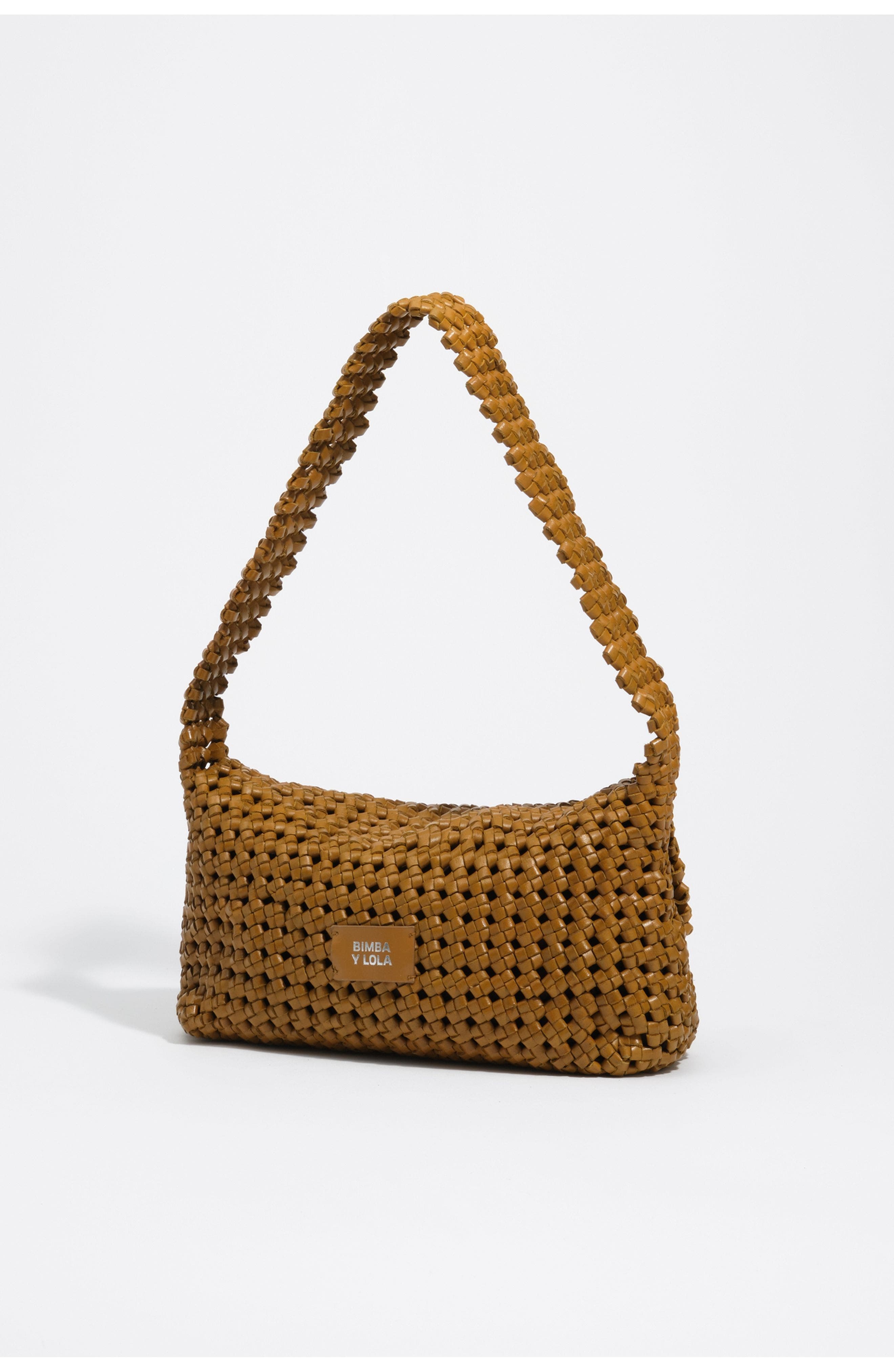 Medium Plaited Leather Hobo Bag, Alternate, color, LIME