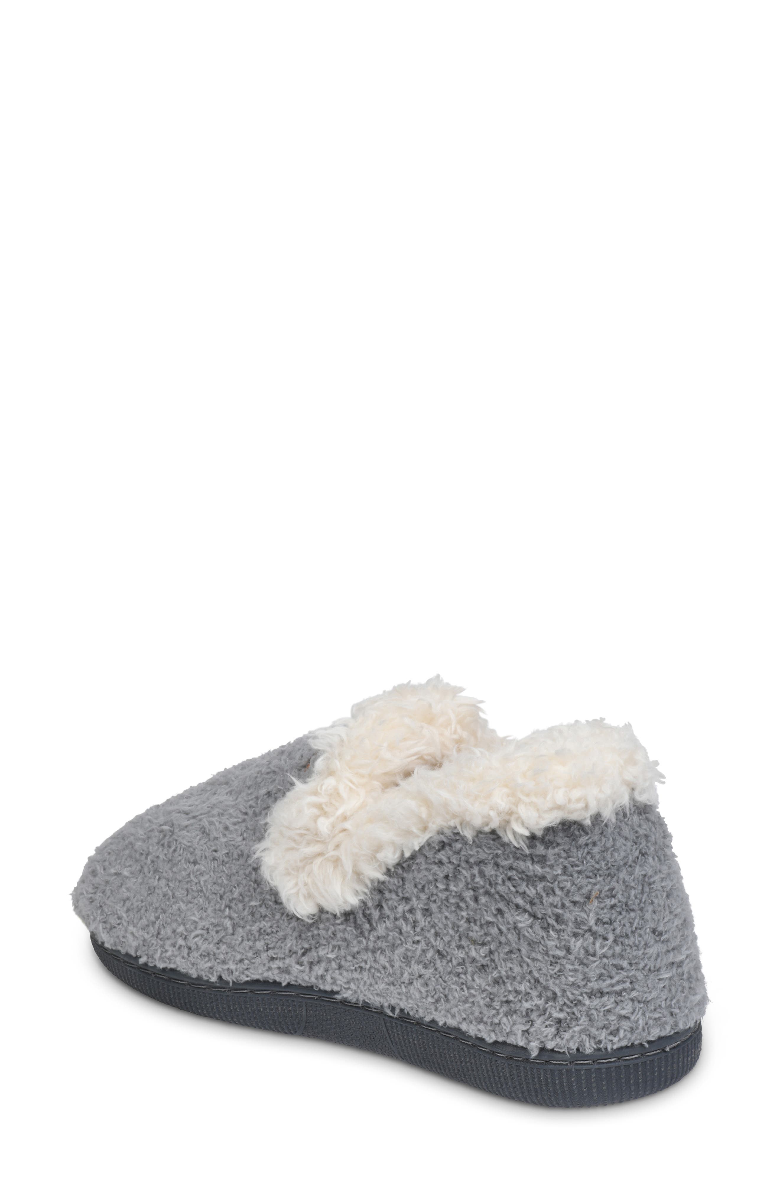 Cozee Faux Fleece Lined Slipper, Alternate, color, GREY