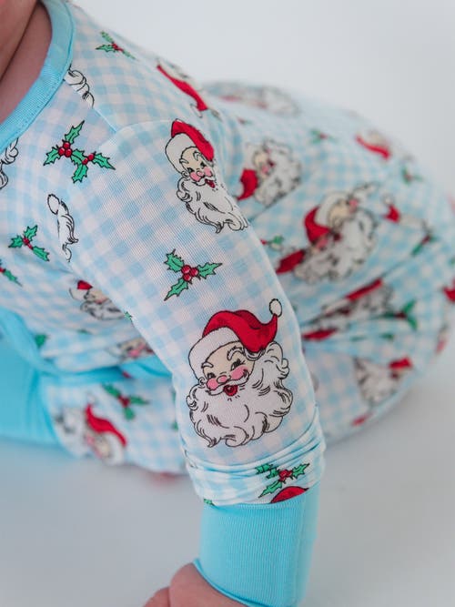 Rufflebutts Softsnooze Convertible One Piece Pajama In Blue
