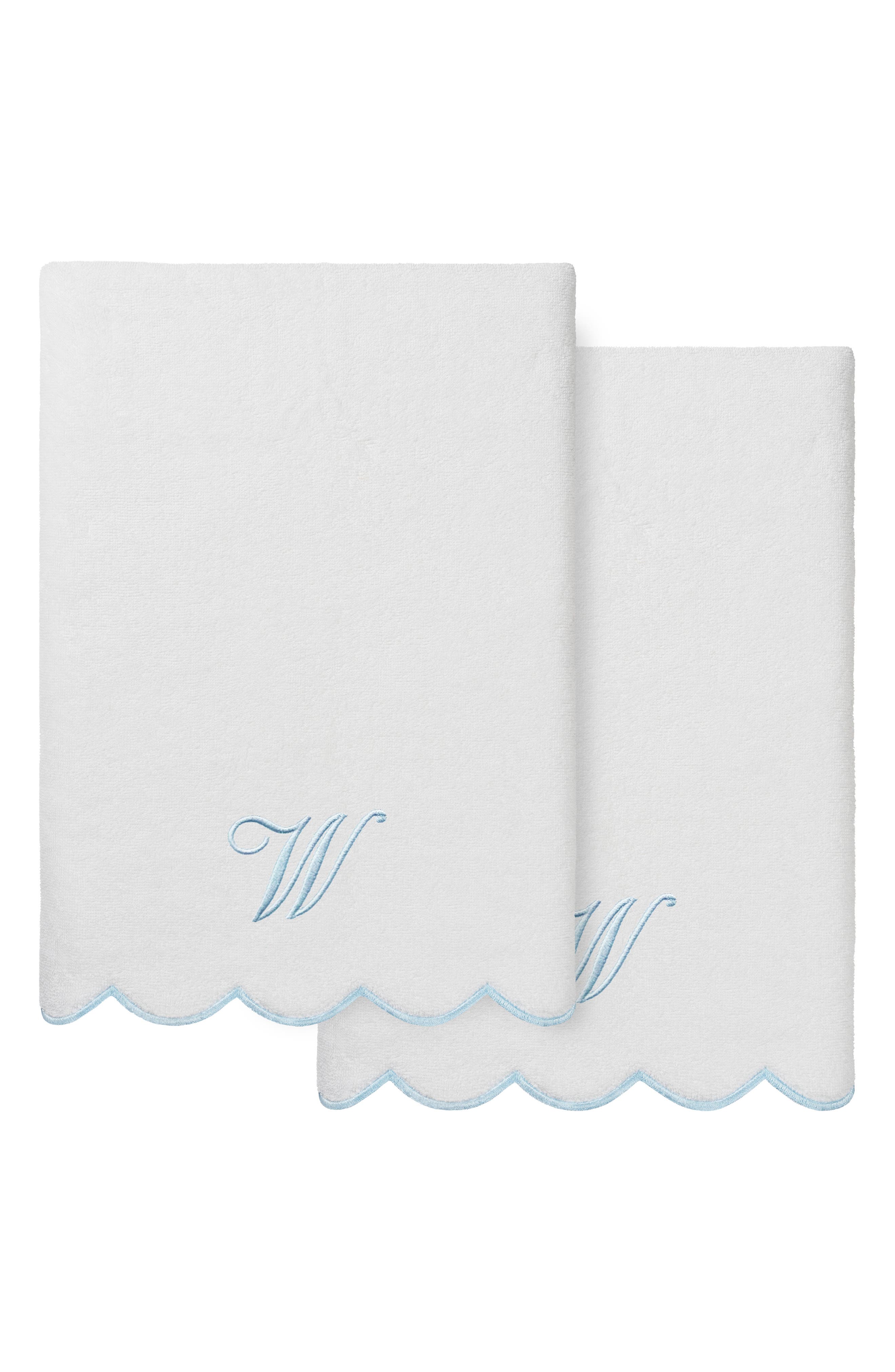 WHITE/ BLUE W