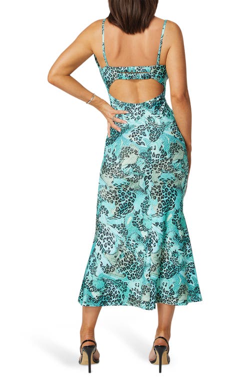 Bebe Bustier Knit Maxi Dress In Blue