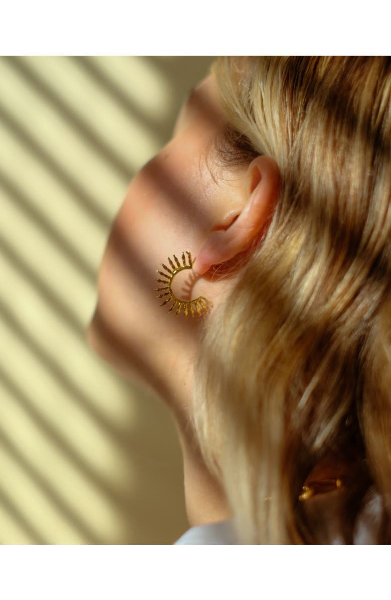 Ottoman Hands Aylin Hoop Earrings, Alternate, color,