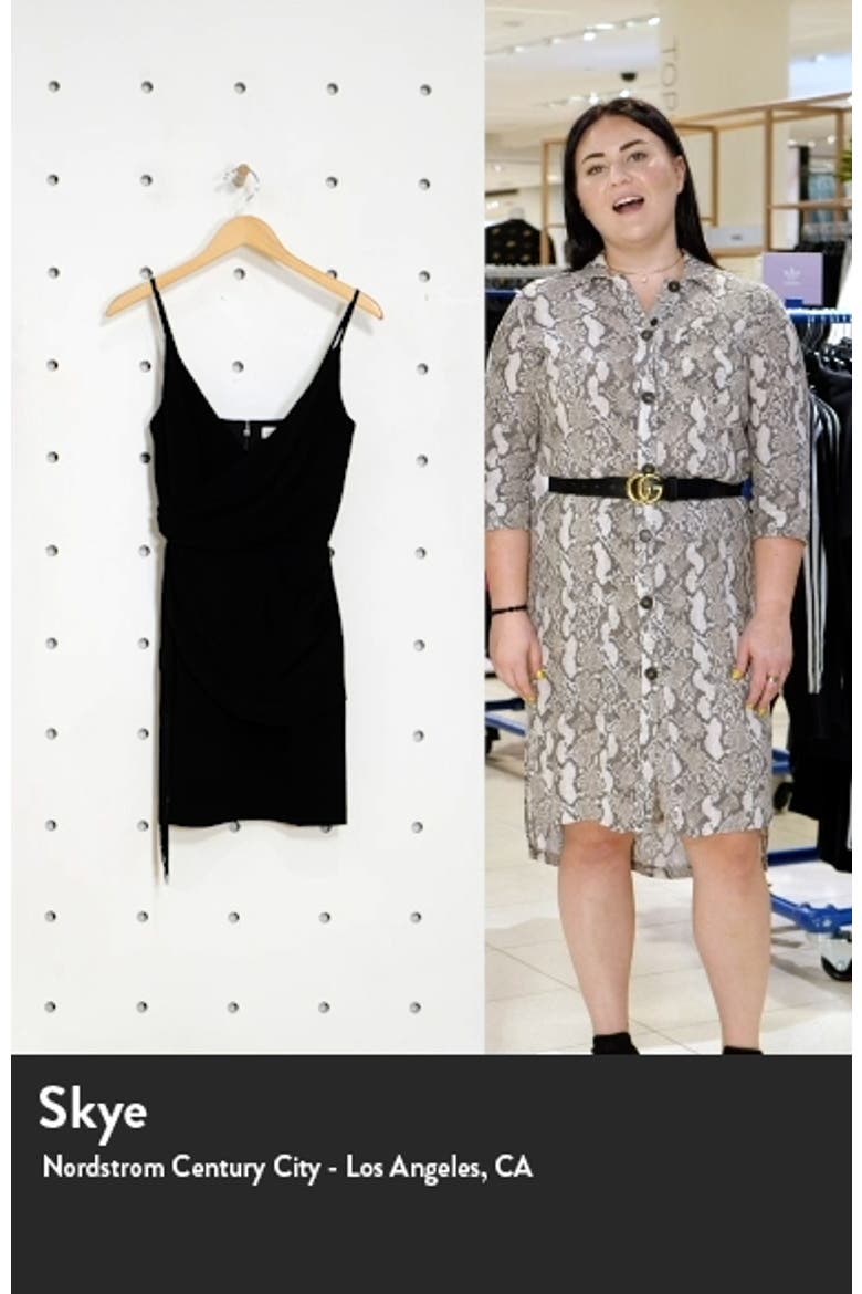 Alida Crepe Fringe Dress video