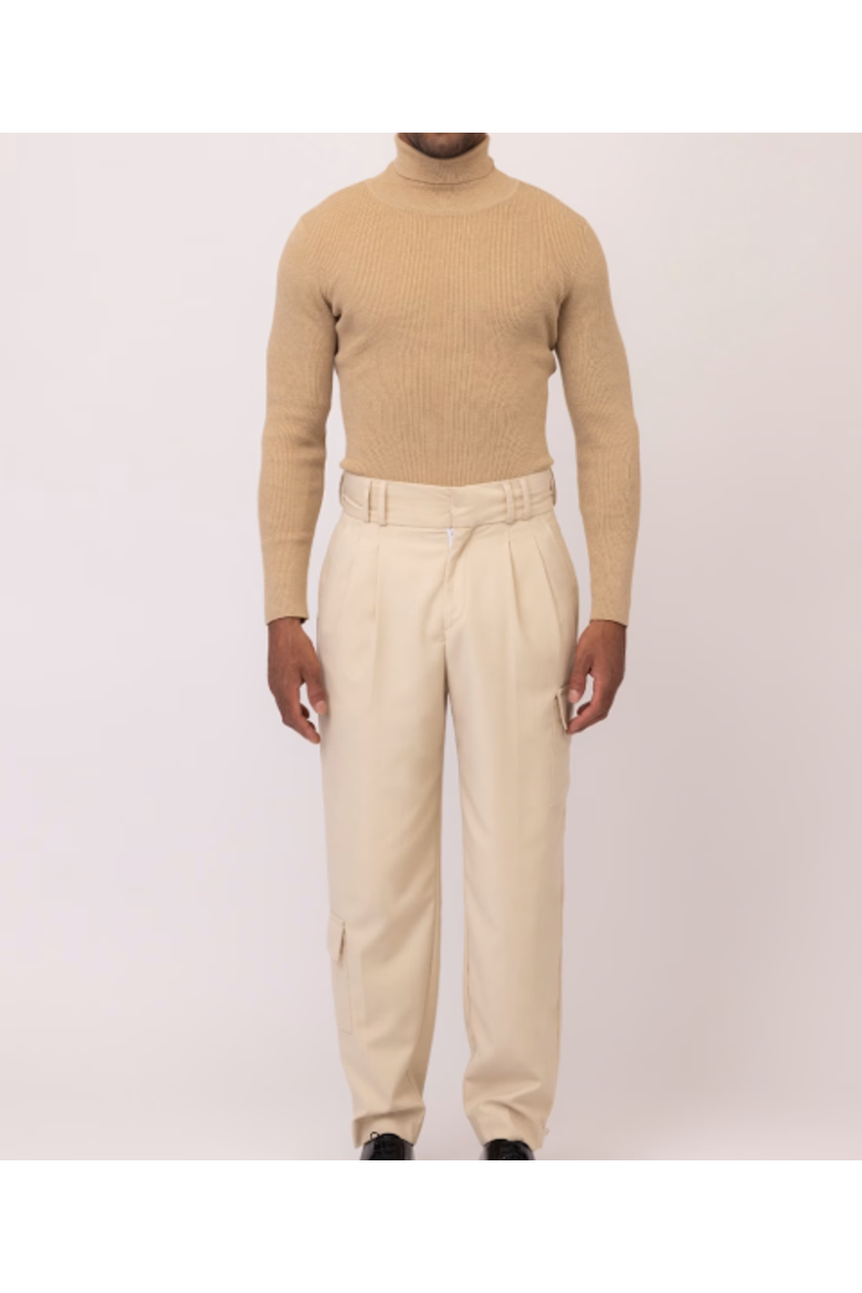 Michael Turtle-Neck Sweater, Alternate, color, Neutral