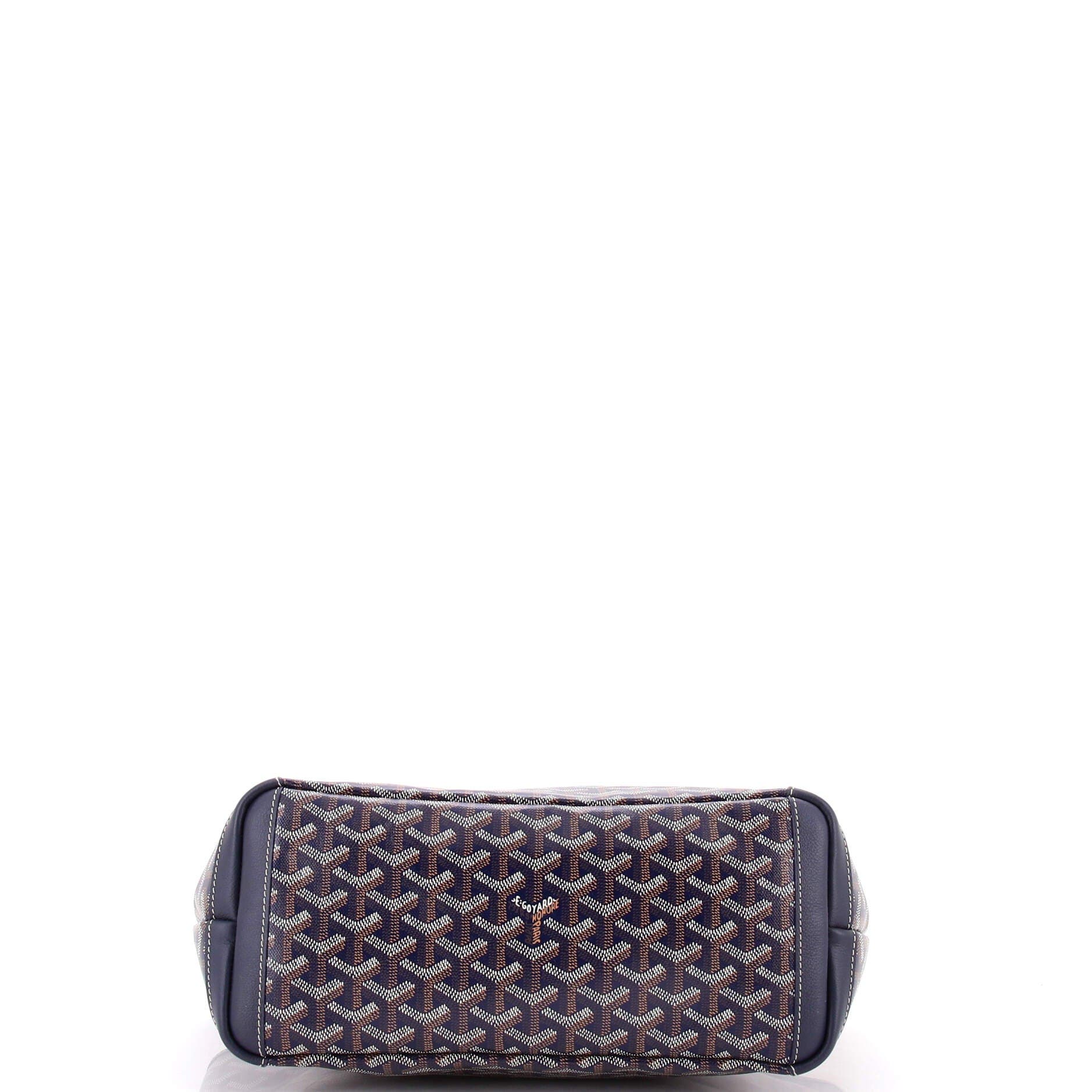 Pre-Owned Goyard Artois Tote Coated Canvas PM, Alternate, color, Blue