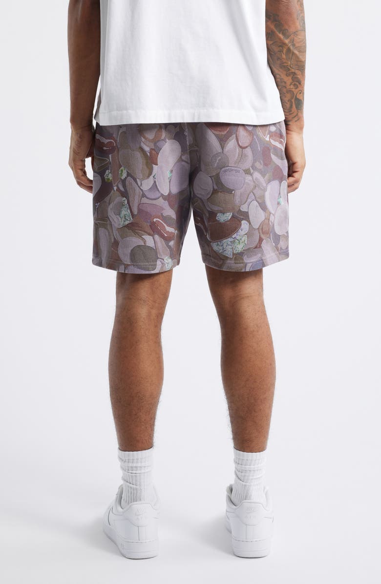 Billionaire Boys Club BB Rocks Drawstring Knit Shorts, Alternate, color, Moonstruck