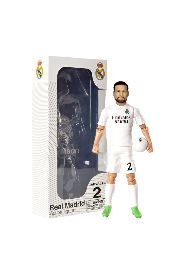 SOCKERS Real Madrid CF Dani Carvajal 8" Collectible Soccer Action Figure, Main, color, No Color