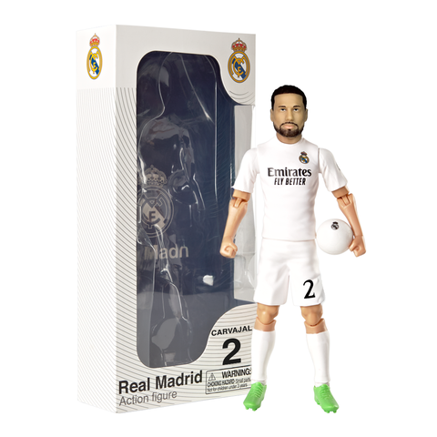 SOCKERS Real Madrid CF Dani Carvajal 8" Collectible Soccer Action Figure