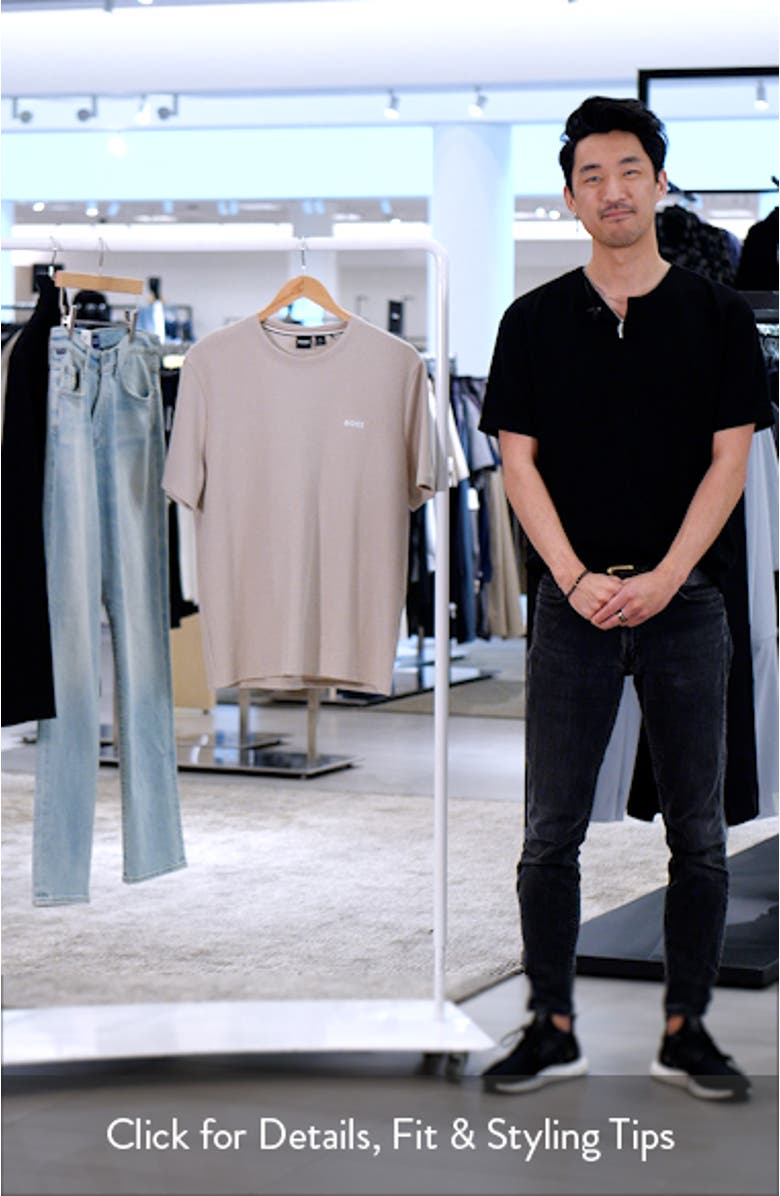 Waffle Knit Lounge T-Shirt, sales video thumbnail