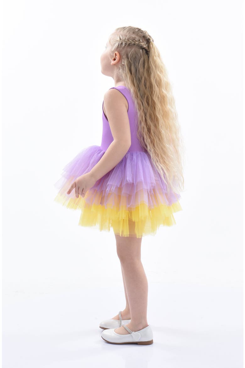 Monica Tutu Dress, Alternate, color, Purple