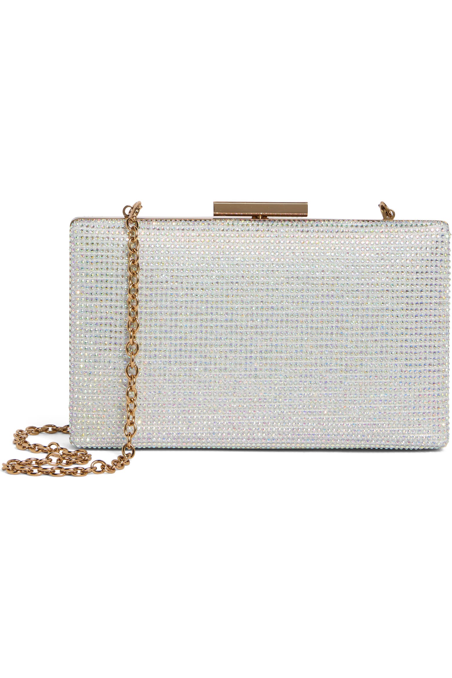 Ab Rhinestone Trim Kurt Geiger London Rhinestone Box Clutch (Women) | Nordstromrack