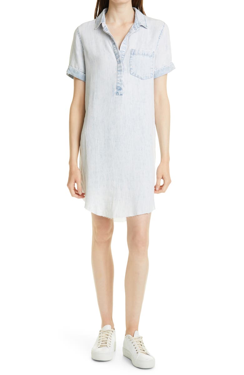 Rails Valerie Raw Hem Shirtdress, Main, color, 