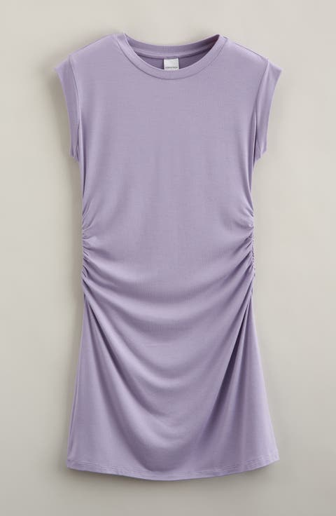 Kids' Ruched Knit Dress (Big Kid)