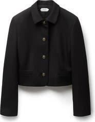 Versace Wool Grain de Poudre Jacket