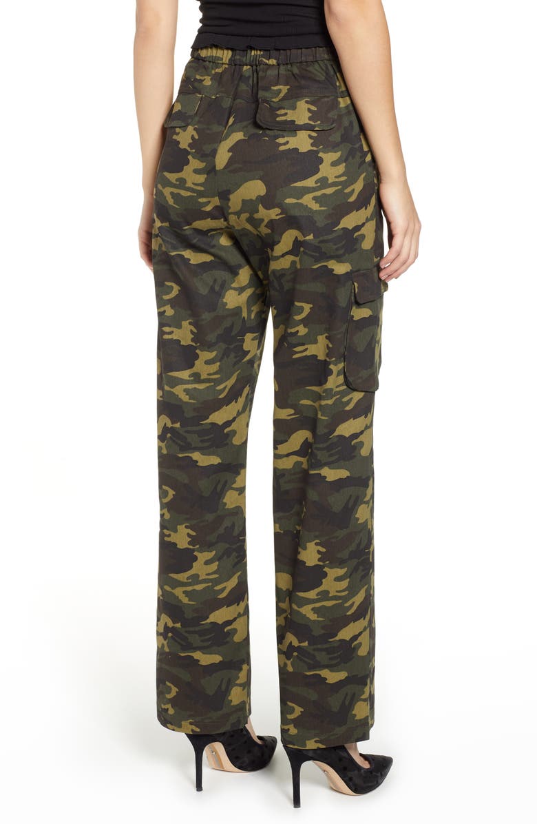 Tiger Mist Keegan High Waist Straight Leg Pants, Alternate, color, 