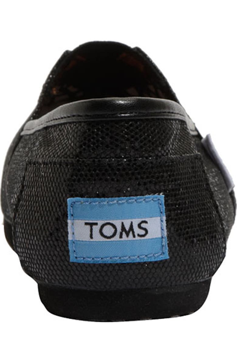 TOMS 'Classic - Glitter' Slip-On, Alternate, color,