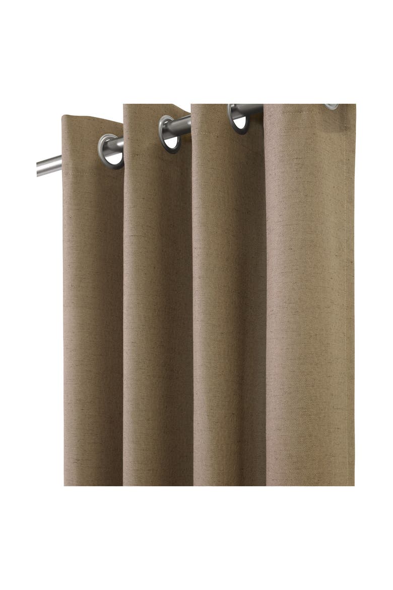 Indoor Curtain Panel, Alternate, color, PEBBLE