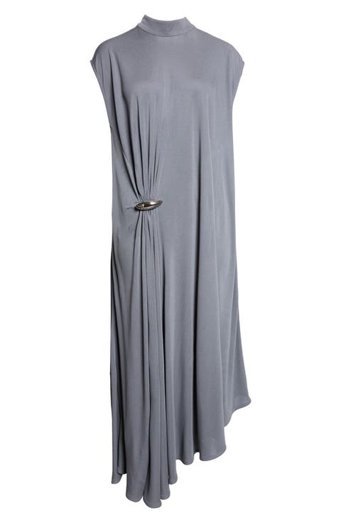 Embellished Crepe Jersey Maxi Dress