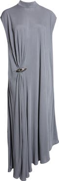 Bottega Veneta Embellished Crepe Jersey Maxi Dress