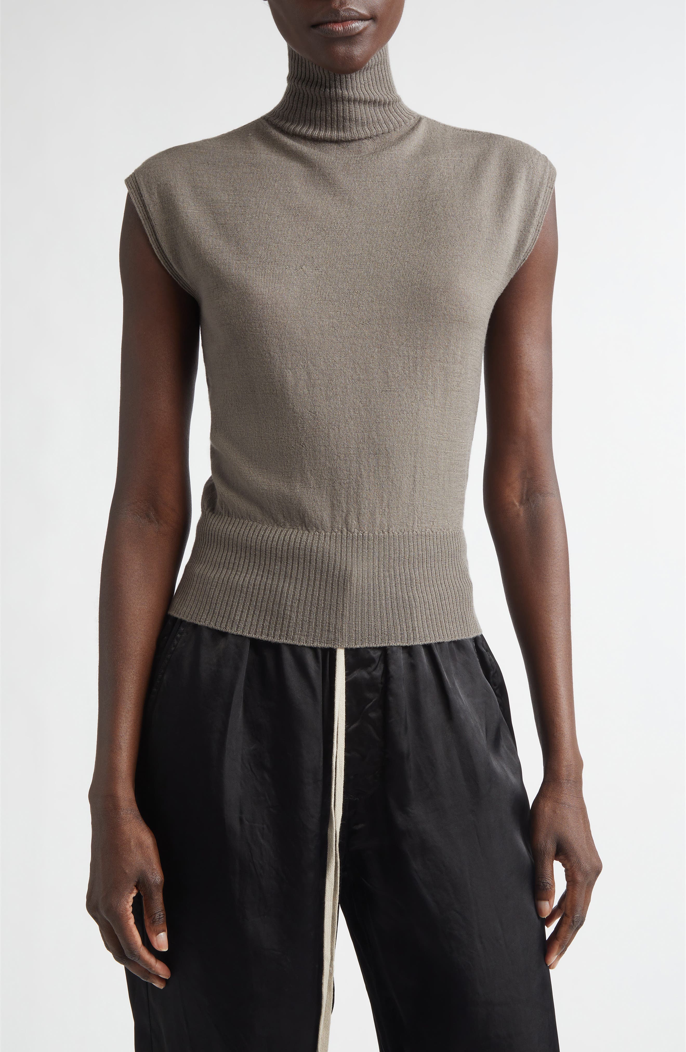 Virgin Wool Turtleneck Sweater - image 3