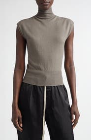 Rick Owens Virgin Wool Turtleneck Sweater
